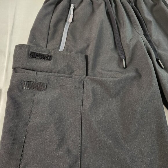 Farungs Women's Activewear Pants Stretch Waist Zip Pockets Jogging Sz Large - Picture 4 of 11